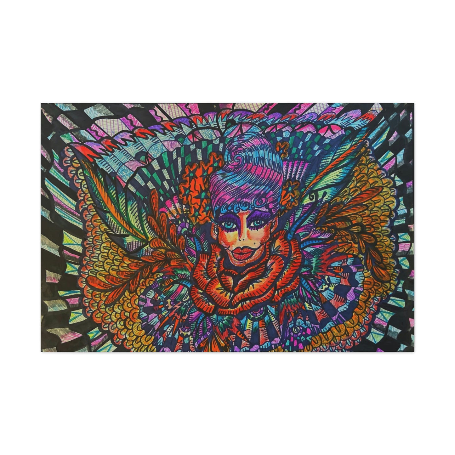 Floral Fairy, Fashion, Abstract, Surreal, Friendship, Inspiration Wall Art