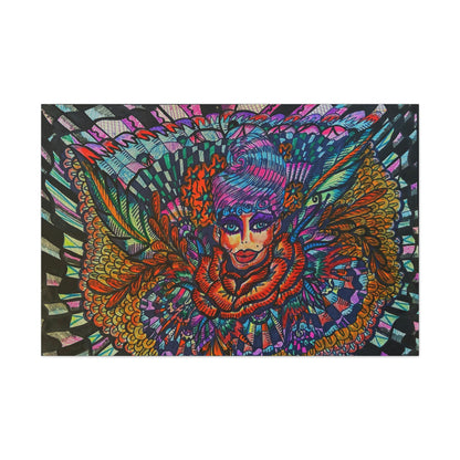 Floral Fairy, Fashion, Abstract, Surreal, Friendship, Inspiration Wall Art