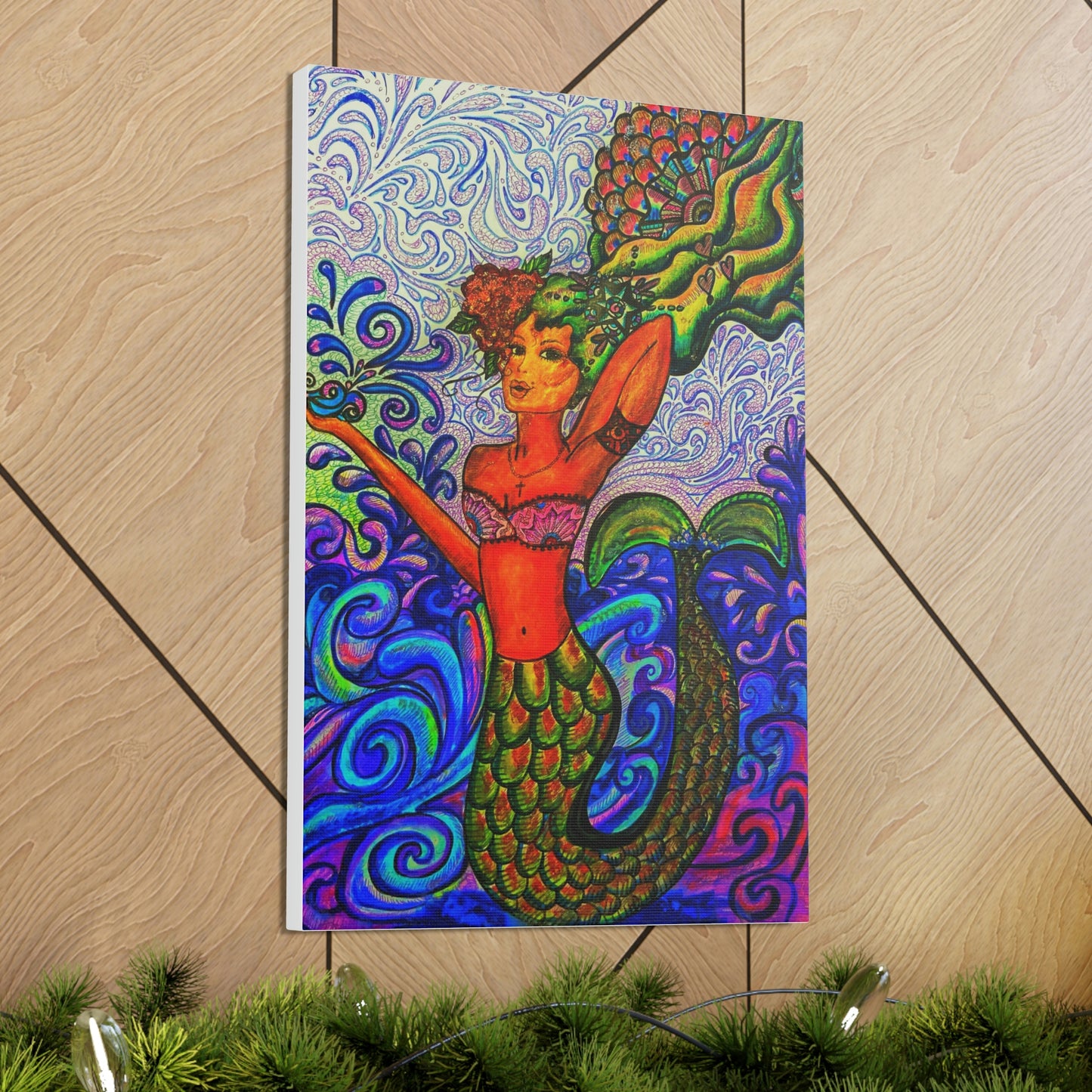 Inspirational Mermaid Fashion, Abstract, Friendship, Inspiration Wall Art