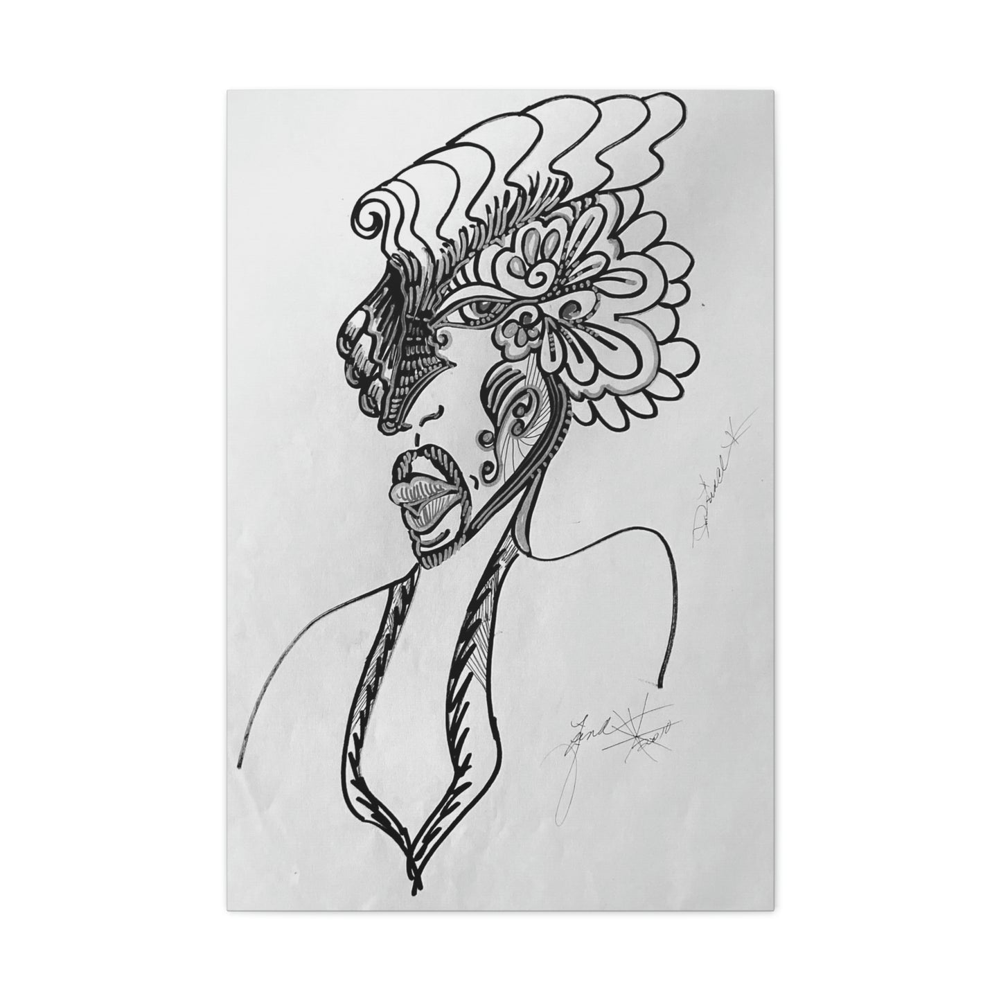 Abstract, Surreal Woman, Friendship, Inspiration Wall Art