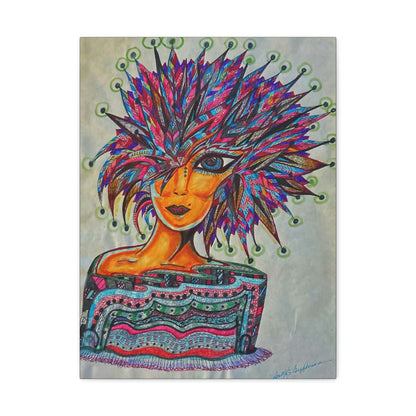 Abstract, Surreal, Funky Woman, Friendship, Inspiration Wall Art