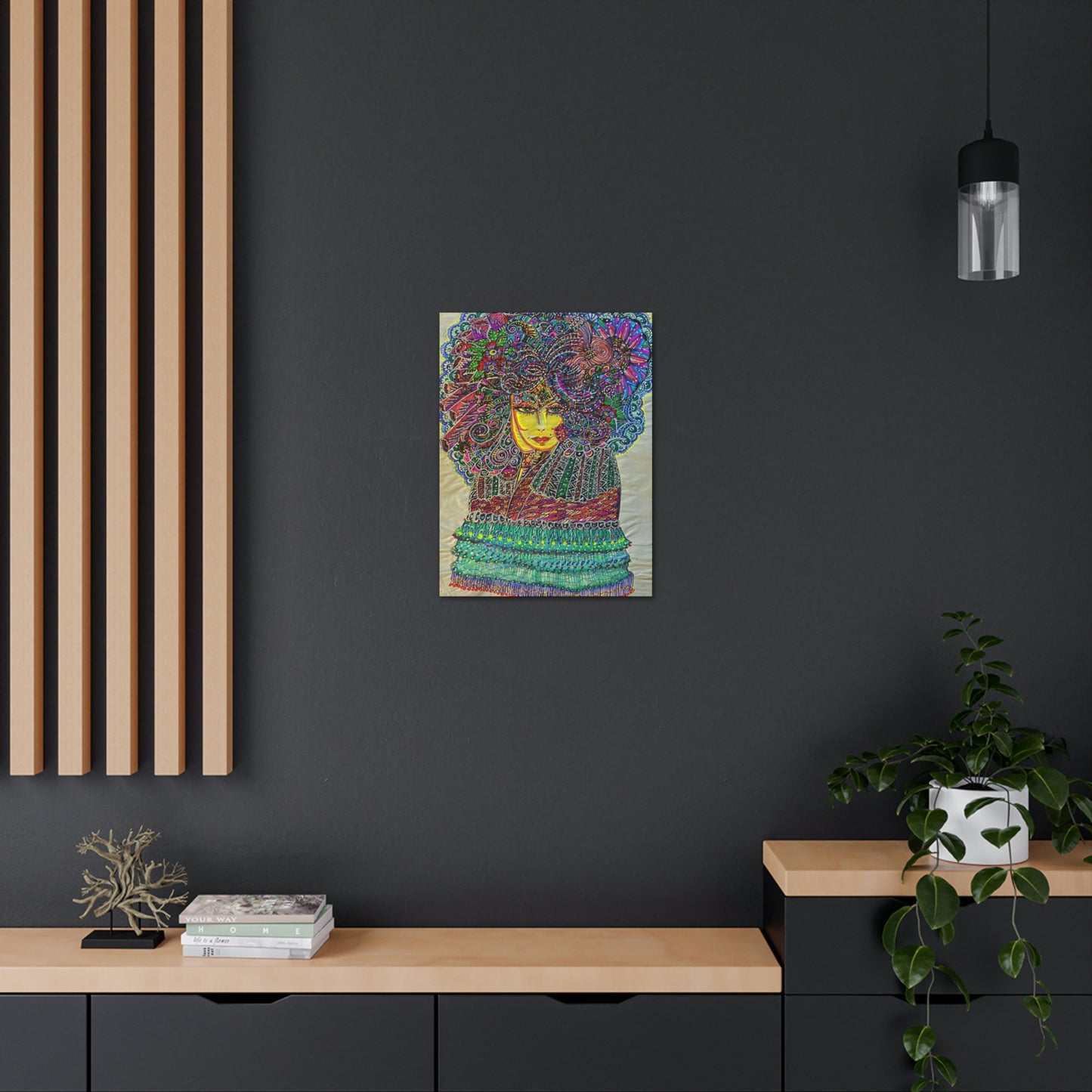 Fashion, Abstract, Surreal Woman, Friendship, Inspiration Wall Art