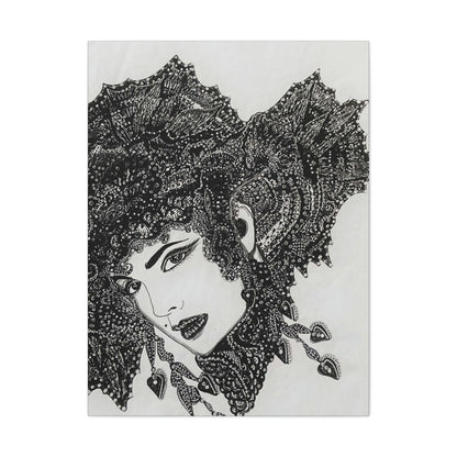 Ancestral Queen, Fashion, Abstract, Friendship, Inspiration Wall Art