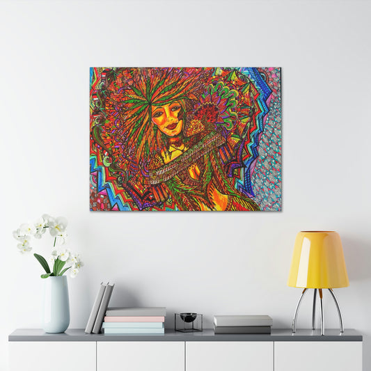 Abstract, Surreal, Funky Woman, Friendship, Inspiration Wall Art