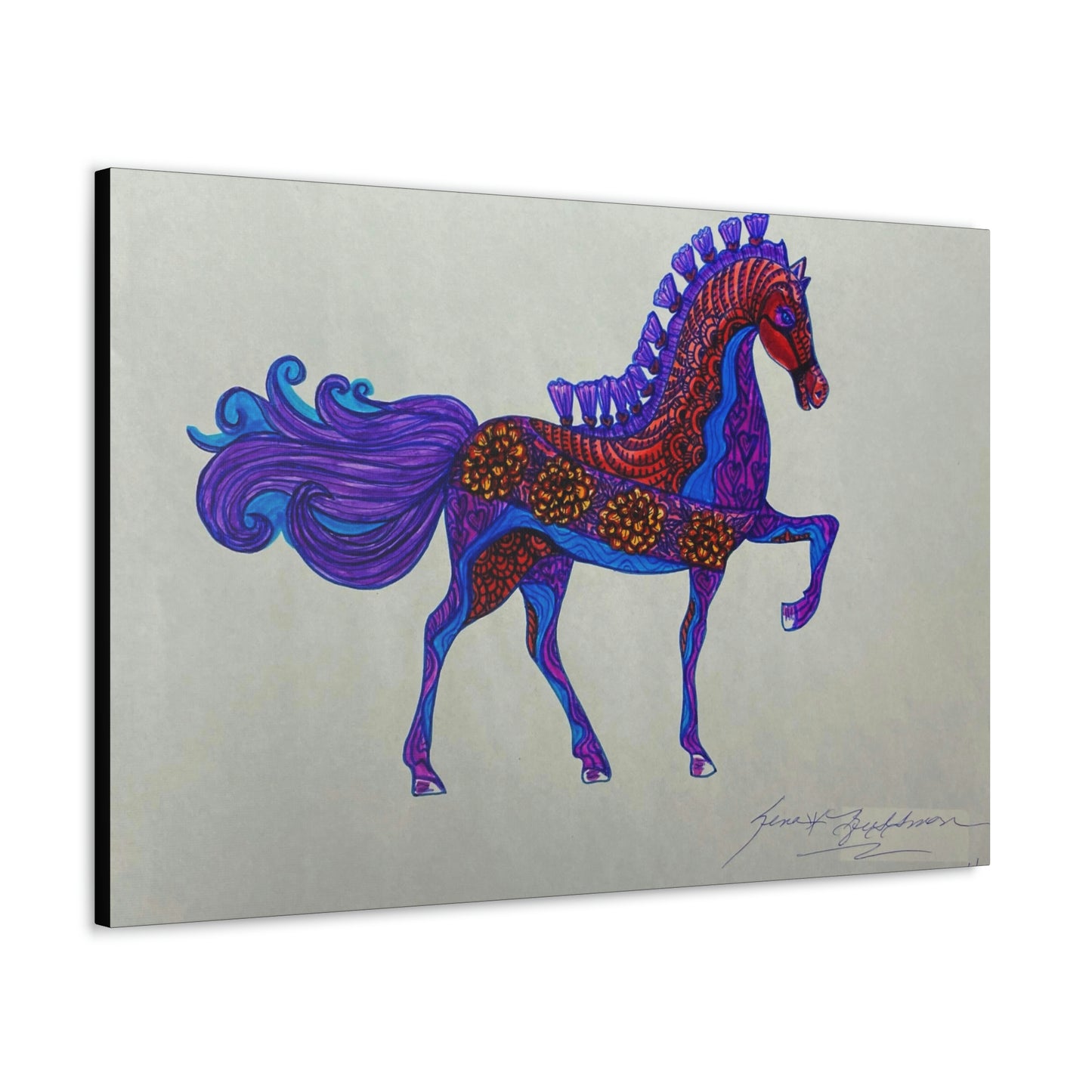 Dark Horse Fashion, Abstract, Surreal, Friendship, Inspiration Wall Art