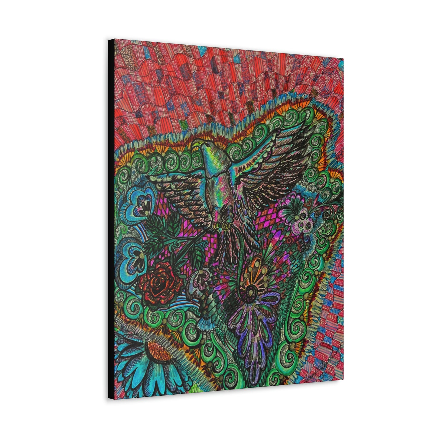 Bird Fashion, Abstract, Surreal, Friendship, Inspiration Wall Art