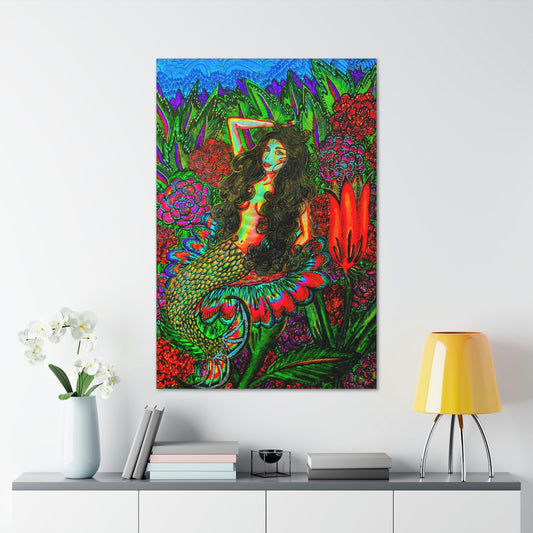 Beautiful Mermaid, Fashion, Abstract, Friendship, Inspiration Wall Art