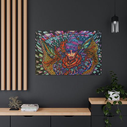 Floral Fairy, Fashion, Abstract, Surreal, Friendship, Inspiration Wall Art