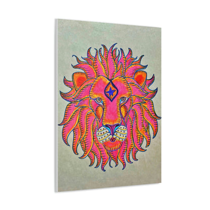 The All Seeing Lion Fashion, Abstract, Surreal, Friendship, Inspiration Wall Art