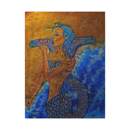 A Mermaids Taste of the Sea, Fashion, Abstract, Friendship, Inspiration Wall Art