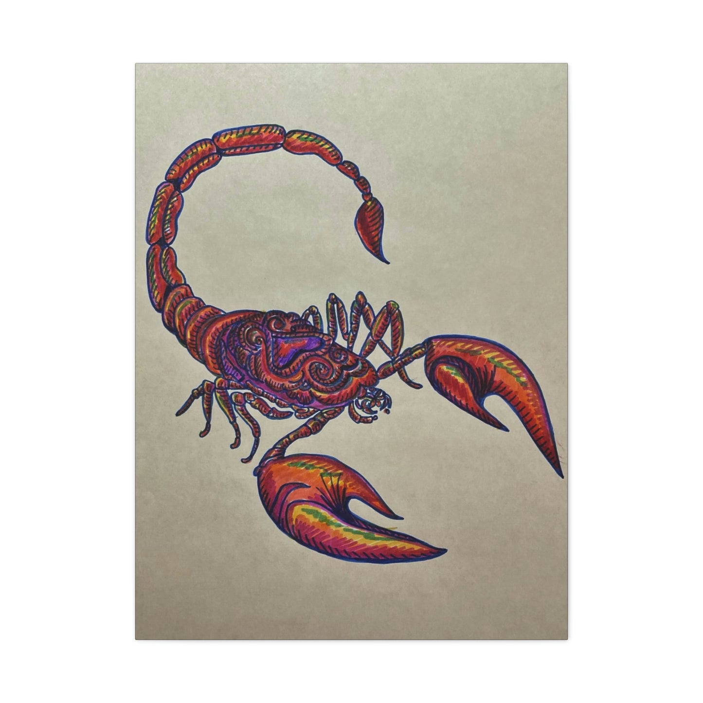 Scorpion Fashion, Abstract, Surreal, Friendship, Inspiration Wall Art