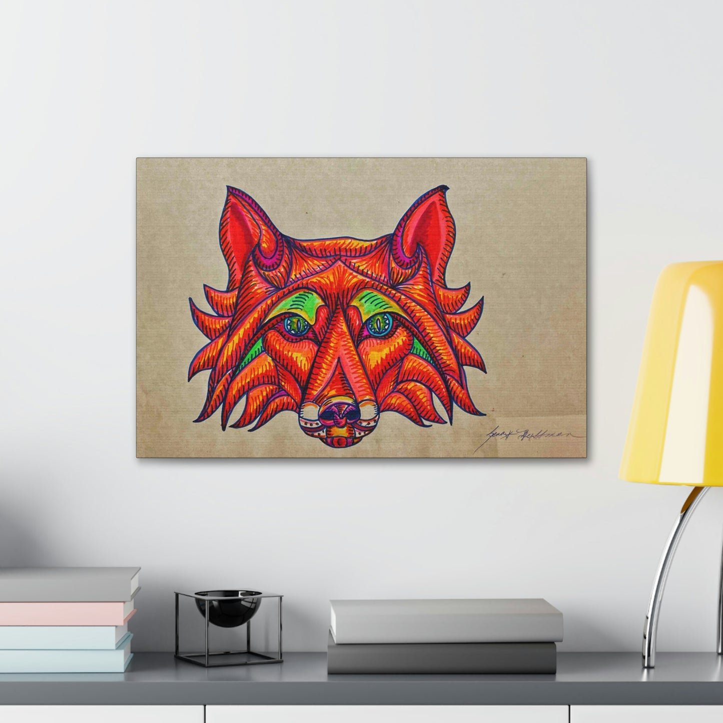 Fox Nature, Fashion, Abstract, Surreal, Friendship, Inspiration Wall Art