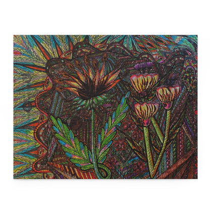 Floral Puzzle (120, 252, 500-Piece)JigSaw Puzzle, Birthday Gift, Gifts For Bridesmaids