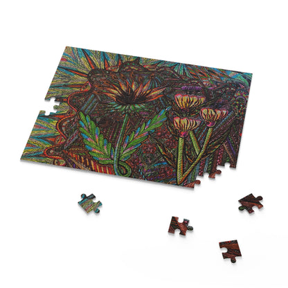 Floral Puzzle (120, 252, 500-Piece)JigSaw Puzzle, Birthday Gift, Gifts For Bridesmaids