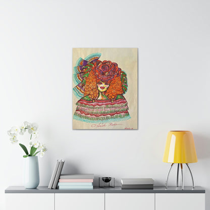 Abstract, Surreal, Funky Woman, Friendship, Inspiration Wall Art
