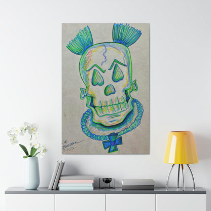 Bob Bussman, Skeleton, Skull, Fashion, Abstract, Surreal, Friendship, Inspiration Wall Art