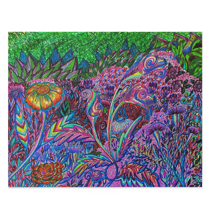 Floral Puzzle (120, 252, 500-Piece)JigSaw Puzzle, Birthday Gift, Gifts For Bridesmaids