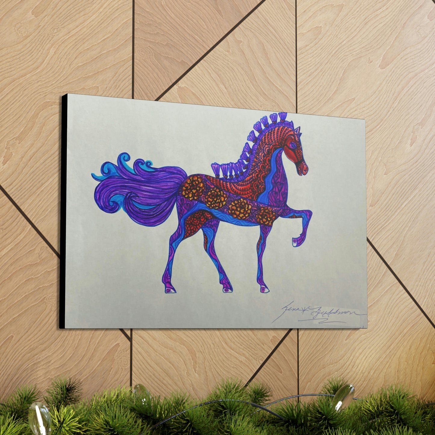 Dark Horse Fashion, Abstract, Surreal, Friendship, Inspiration Wall Art