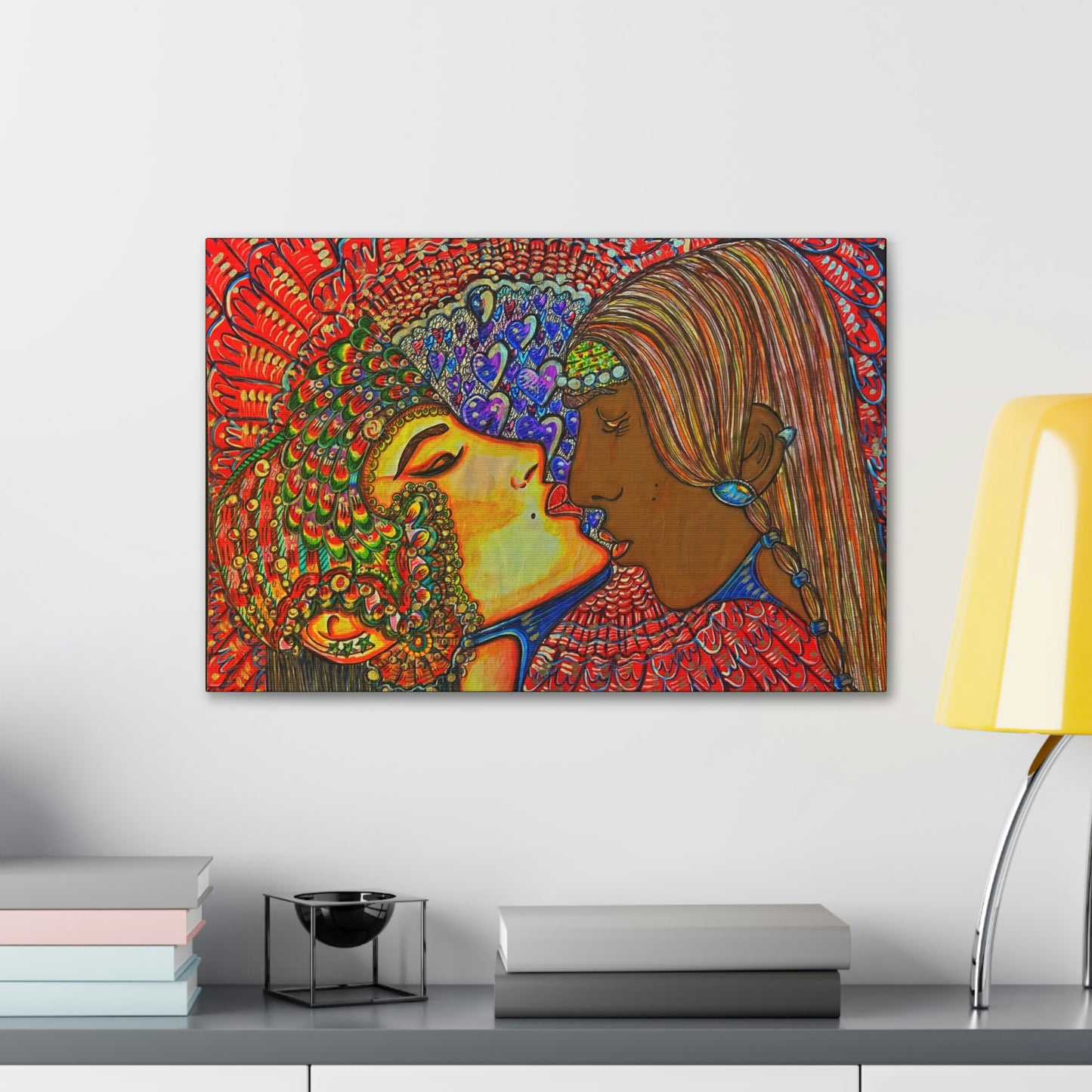 Romantic Fashion, Abstract, Surreal, Friendship, Inspiration Wall Art