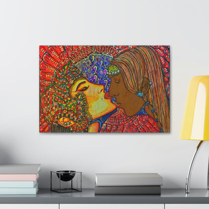 Romantic Fashion, Abstract, Surreal, Friendship, Inspiration Wall Art