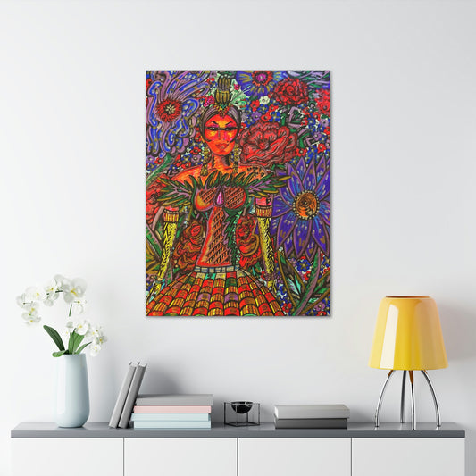 Abstract, Surreal, Funky Woman, Friendship, Inspiration Wall Art