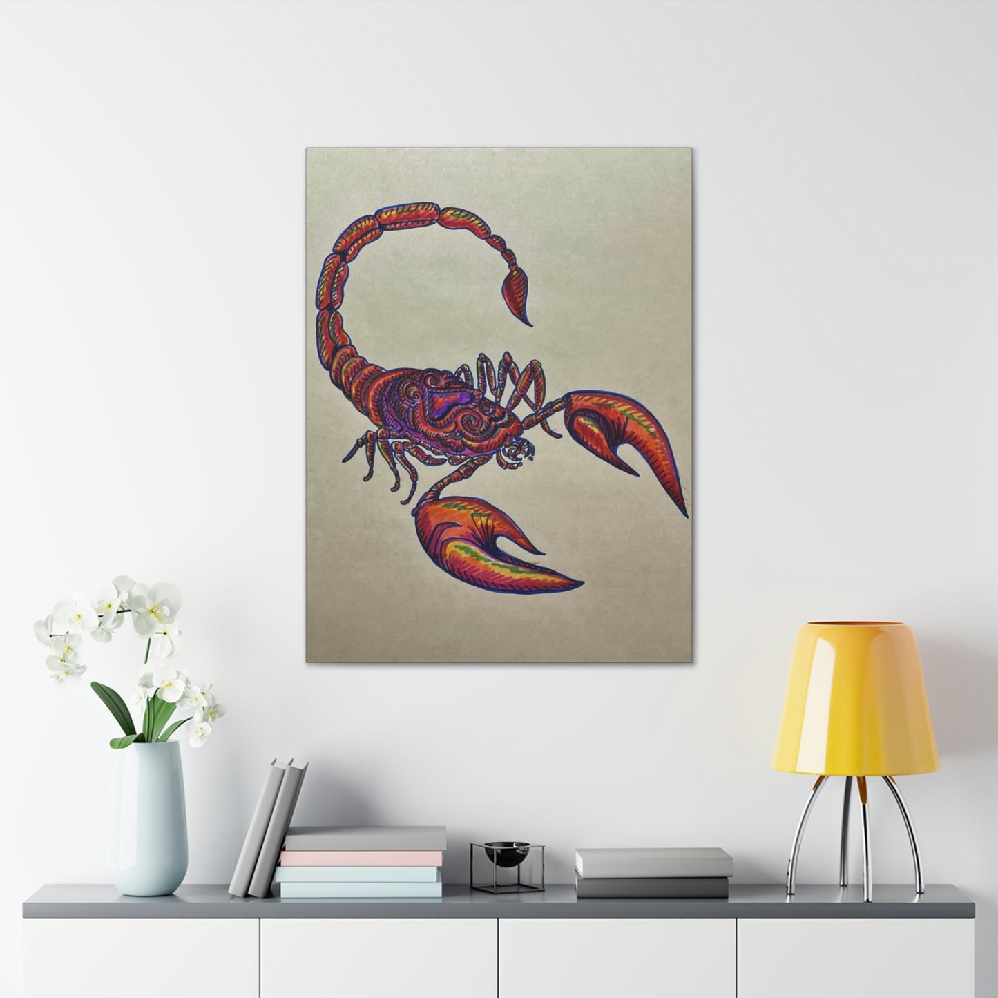 Scorpion Fashion, Abstract, Surreal, Friendship, Inspiration Wall Art