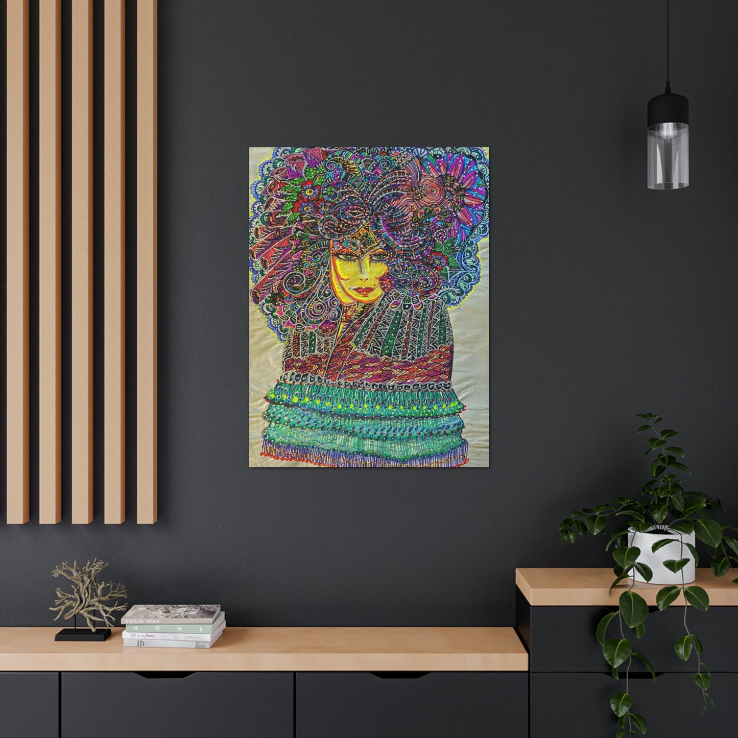 Fashion, Abstract, Surreal Woman, Friendship, Inspiration Wall Art