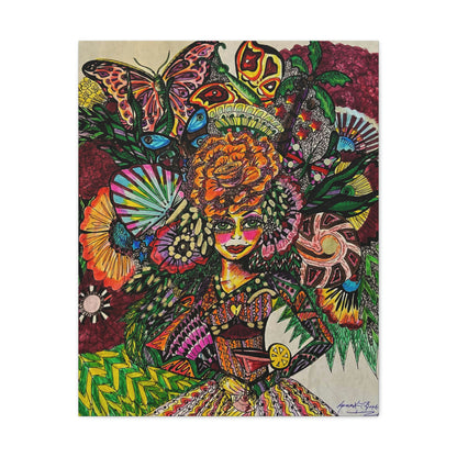 Abstract, Surreal, Funky Woman, Friendship, Inspiration Wall Art