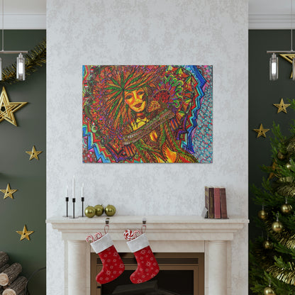 Abstract, Surreal, Funky Woman, Friendship, Inspiration Wall Art
