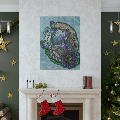 Abstract, Surreal, Funky Woman, Friendship, Inspiration Wall Art