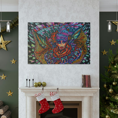 Floral Fairy, Fashion, Abstract, Surreal, Friendship, Inspiration Wall Art