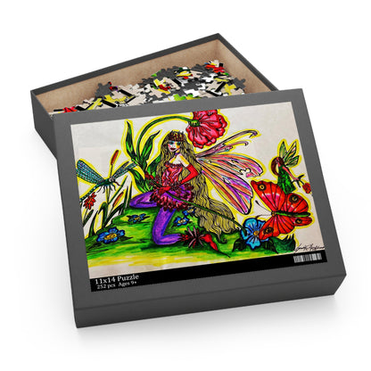 Majestic Fairy Puzzle (120, 252, 500-Piece)JigSaw Puzzle, Birthday Gift, Gifts For Bridesmaids
