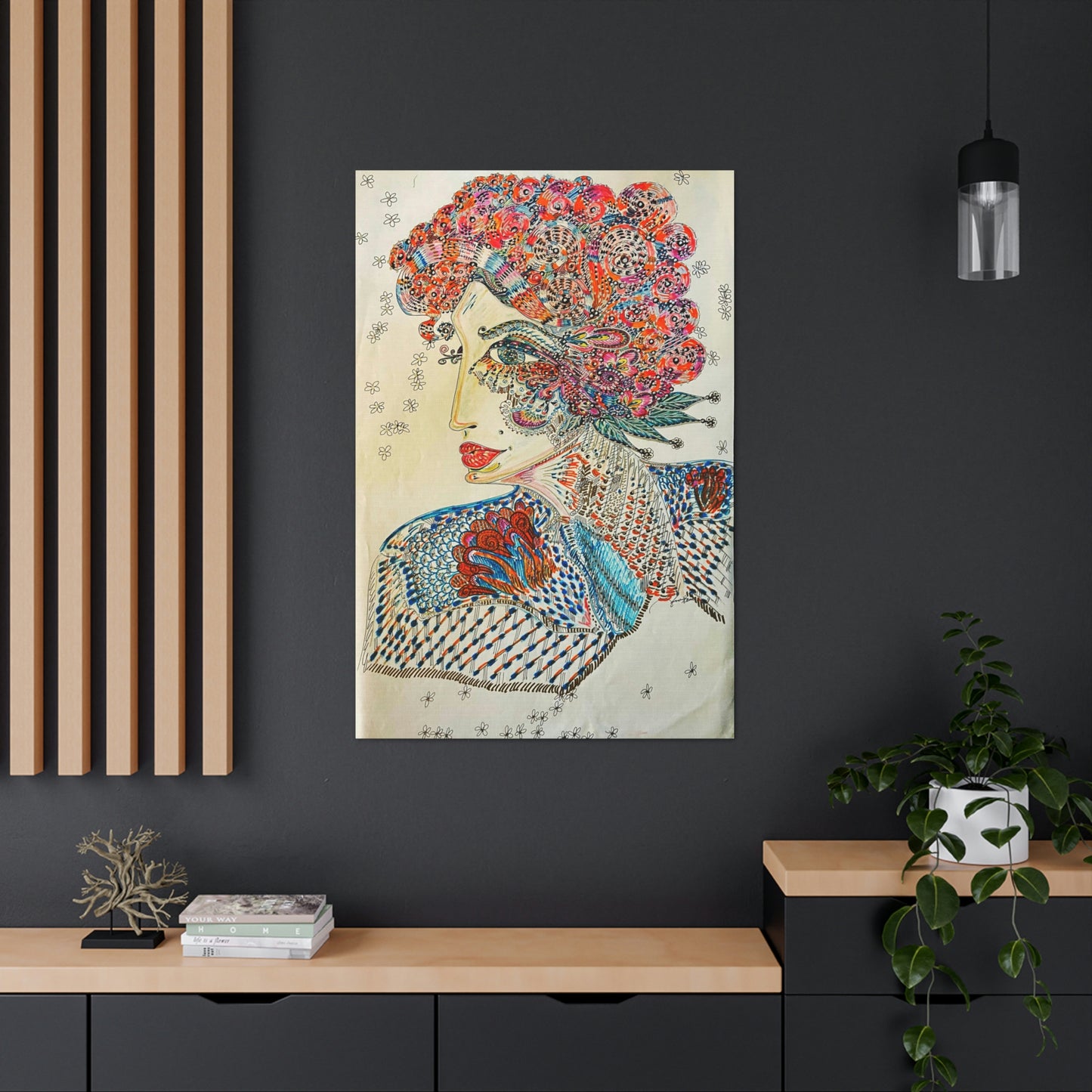 Fashion, Abstract, Surreal Women, Friendship, Inspiration Wall Art