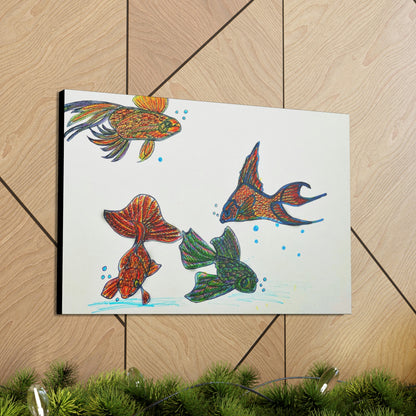 Fish Bowl, Fashion, Abstract, Friendship, Inspiration Wall Art