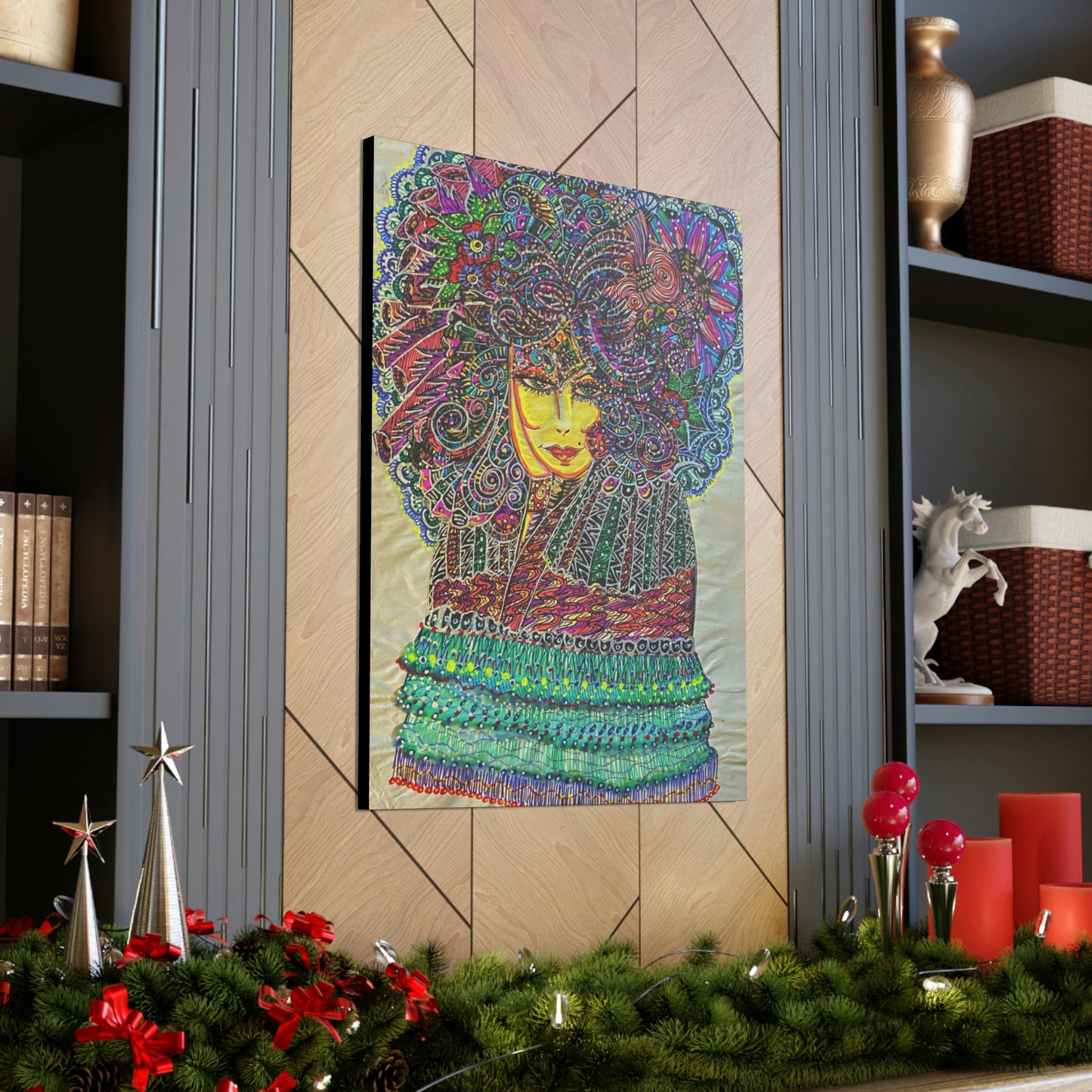 Fashion, Abstract, Surreal Woman, Friendship, Inspiration Wall Art