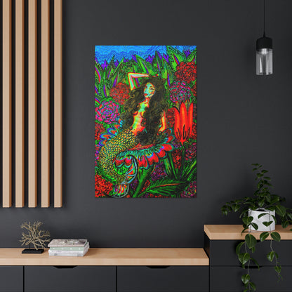 Beautiful Mermaid, Fashion, Abstract, Friendship, Inspiration Wall Art