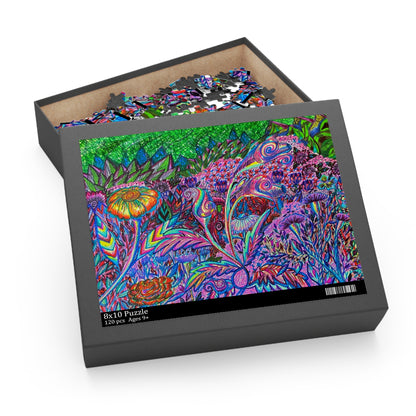 Floral Puzzle (120, 252, 500-Piece)JigSaw Puzzle, Birthday Gift, Gifts For Bridesmaids