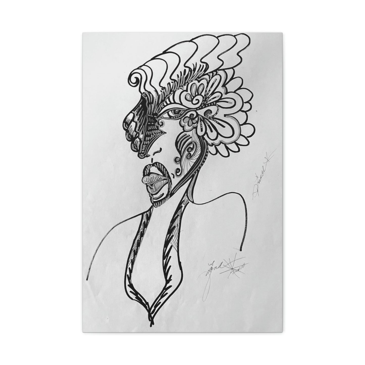 Abstract, Surreal Woman, Friendship, Inspiration Wall Art