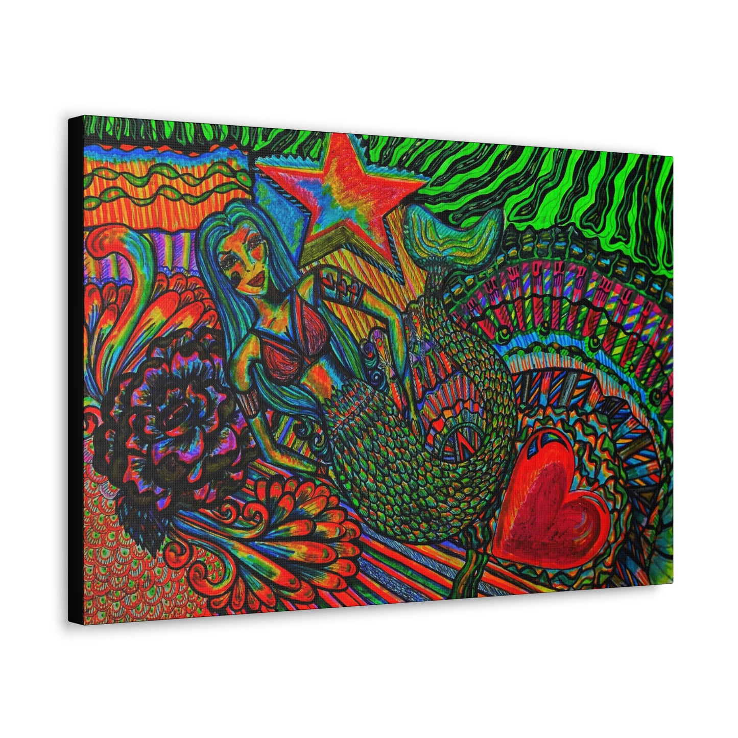 Show Queen Mermaid, Fashion, Abstract, Friendship, Inspiration Wall Art