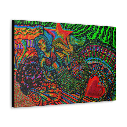 Show Queen Mermaid, Fashion, Abstract, Friendship, Inspiration Wall Art