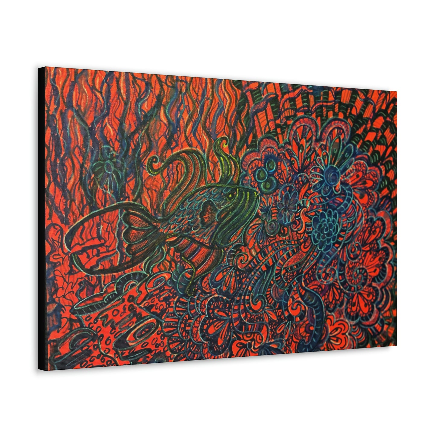 Hidden Trigger Fish, Fashion, Abstract, Friendship, Inspiration Wall Art