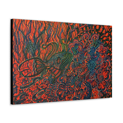 Hidden Trigger Fish, Fashion, Abstract, Friendship, Inspiration Wall Art