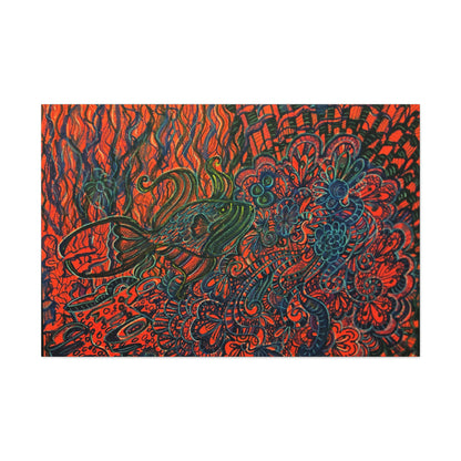 Hidden Trigger Fish, Fashion, Abstract, Friendship, Inspiration Wall Art