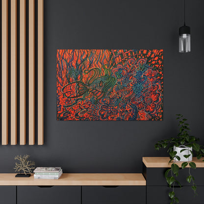 Hidden Trigger Fish, Fashion, Abstract, Friendship, Inspiration Wall Art