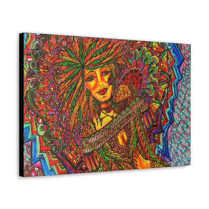 Abstract, Surreal, Funky Woman, Friendship, Inspiration Wall Art