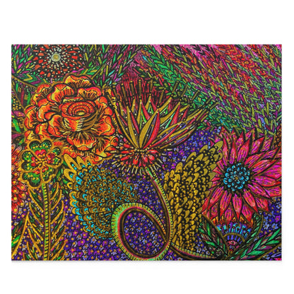 Floral Puzzle (120, 252, 500-Piece)Abstract Surreal JigSaw Puzzle, Birthday Gift, Gifts For Bridesmaids