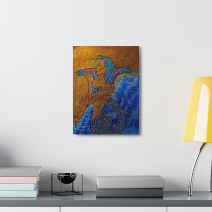 A Mermaids Taste of the Sea, Fashion, Abstract, Friendship, Inspiration Wall Art
