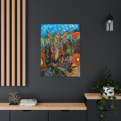 Bunny Rabbit Fashion, Abstract, Surreal, Friendship, Inspiration Wall Art