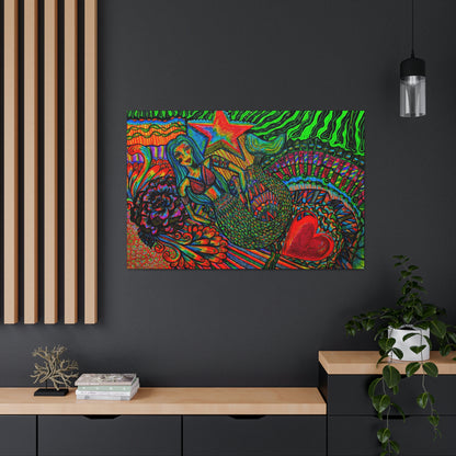 Show Queen Mermaid, Fashion, Abstract, Friendship, Inspiration Wall Art