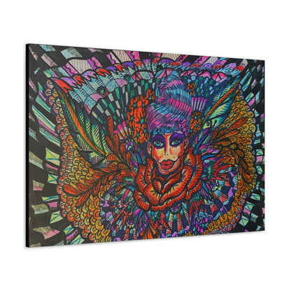 Floral Fairy, Fashion, Abstract, Surreal, Friendship, Inspiration Wall Art